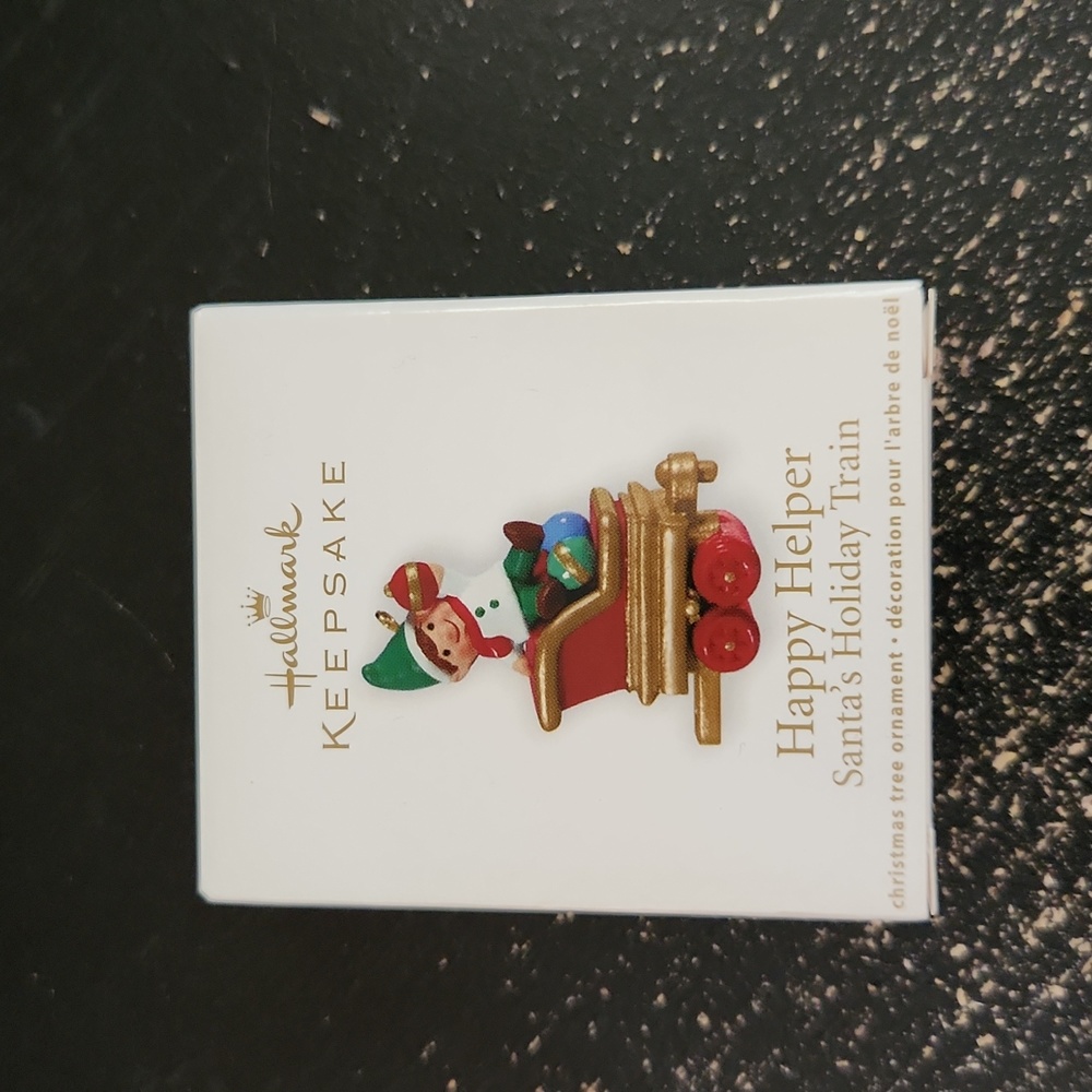 2011 Hallmark Keepsake Ornament  Happy Helper Santa's Holiday Train